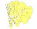 Municipalities of Hordaland