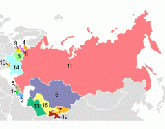 Leaders of the Soviet Union and Russia - Names and hometowns.
