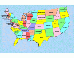 Mindboggling Map of the United States