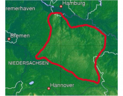 5 dots: Lueneburger Heide