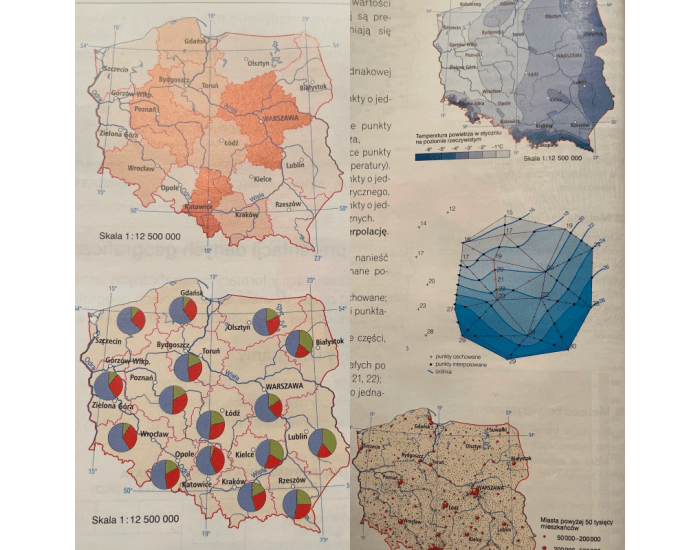Metody Prezentacji Zjawisk W Tabelach I Na Wykresach Ilościowe metody prezentacji zjawisk na mapach — Printable Worksheet