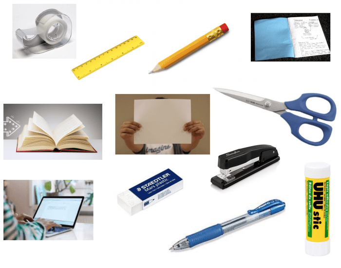 Typical School Supplies in France - Américaine in France