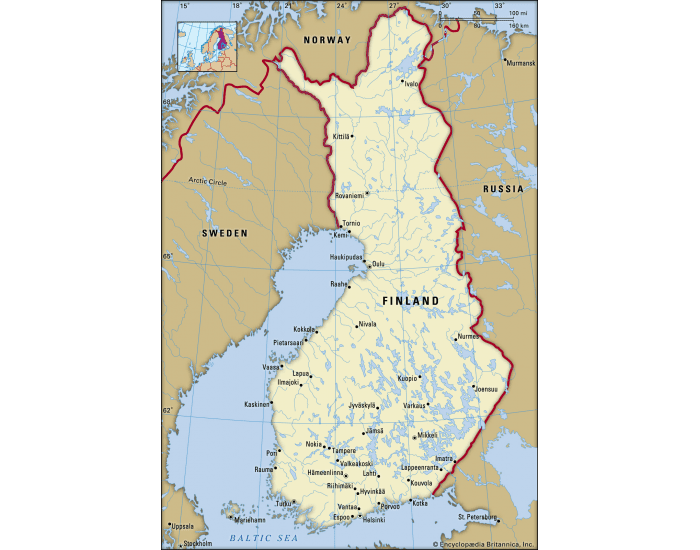 Suomen järvet, joet, merialueet ja kohoumat Quiz
