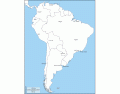 Horizontálna členitosť Južnej Ameriky