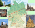 5 dots: Famous Churches of Germany