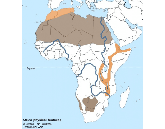 SS7G1a b Features Of Africa Quiz ss7g1a-b-features-of-africa-quiz