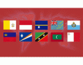 Top 10 Nations: Smallest (Flags)