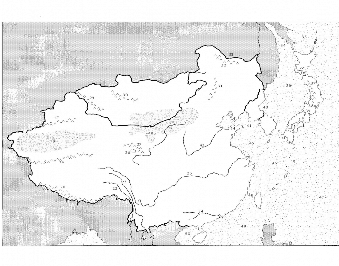 Central East Asia Map Quiz