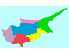 Cyprus - provinces