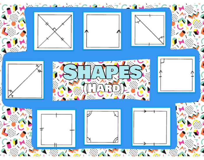 Shapes (Hard) Quiz