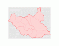 States of South Sudan (shapes)
