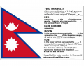 Flag of Nepal