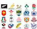 Rugby - National Team Emblems