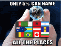 ONLY 5% CAN NAME ALL THE PLACES