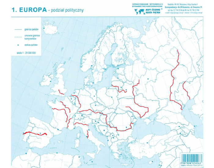 Morza i Zatoki Europa Quiz