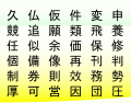 Kanji Draw ~ Levels 54, 55, 56