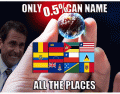 ONLY 0.5% CAN NAME ALL THE PLACES