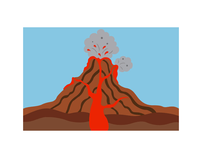 Parts of volcano Quiz