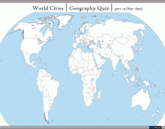 World Cities | Geography Quiz | Part (601-650)