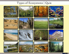 Types of Ecosystems | Quiz