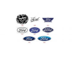 classic logos of Ford