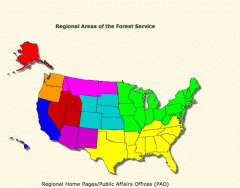 US Forest Service Regions