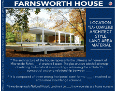 Farnsworth House, Plano, IL, USA
