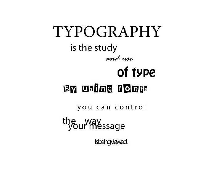 Typography Question Typography Quiz