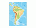 South America climates map