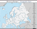 Rivers in Europe | Geography Quiz