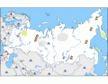 Russia and the surrounding area