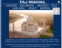 Taj Mahal, Agra, India 1/2
