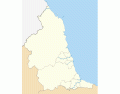 Districts of North East England