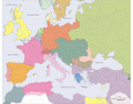 Countries of Europe in 1900