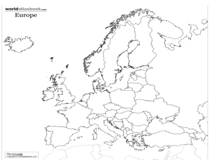 Unit 4 Europe Political Map Review Quiz