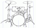 The Parts of a Drum Kit V.2