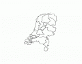 25 cities of The Netherlands