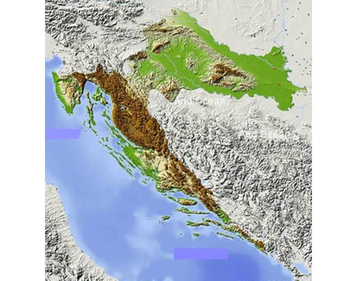 R Hrvatska - reljef Quiz