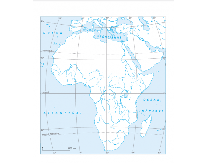 Sprawdzian Geografia Afryka Klasa 8 Afryka-Krainy Geograficzne 8 klasa Quiz