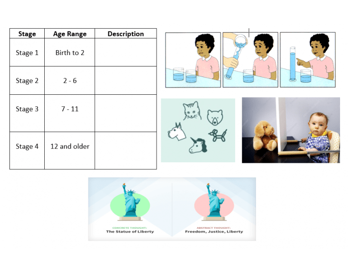 Piaget Test Questions Piaget Cognitive Development Quiz