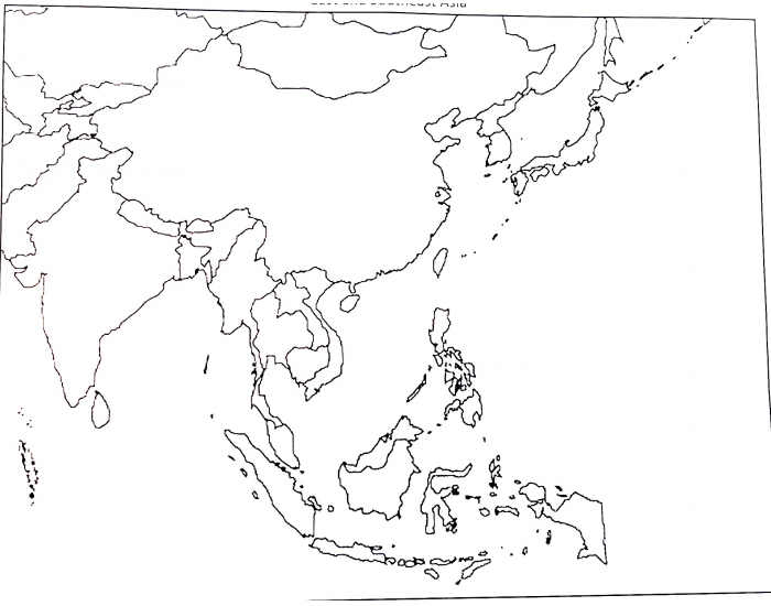 East And Southeast Asia Map Game East and southeast asia map game