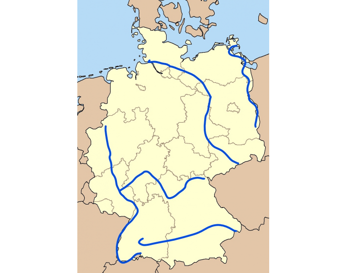 German I Geography — Printable Worksheet