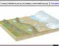 Características glaciares continentales | Prueba