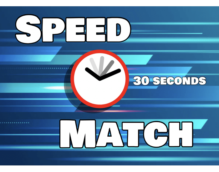Speed Match (30 sec) Quiz