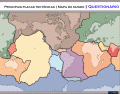  Principais placas tectônicas | Mapa do mundo | Qu