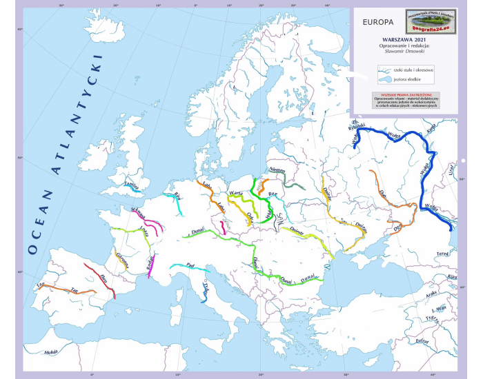 europa rzeki Quiz