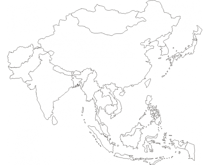 East Asia Countries Map Practice Quiz