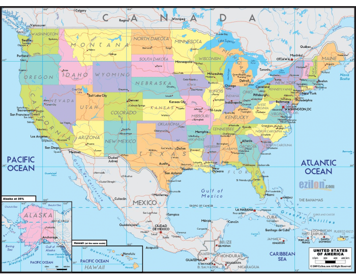 geografija: šiaurės amerika Quiz