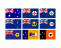 Flags of Australian States and Territories 
