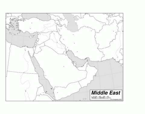 Southwest Asia physical features map — Quiz Statistics